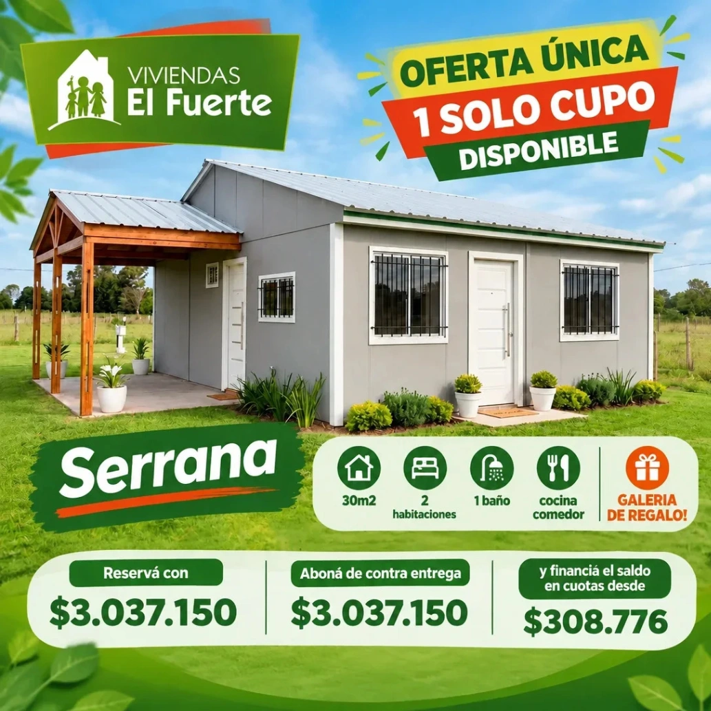 promo serrana unica!